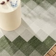 thumbnail image 9 of Nicole Miller Ombre Chevron Indoor/Outdoor Area Rug, 9 of 11