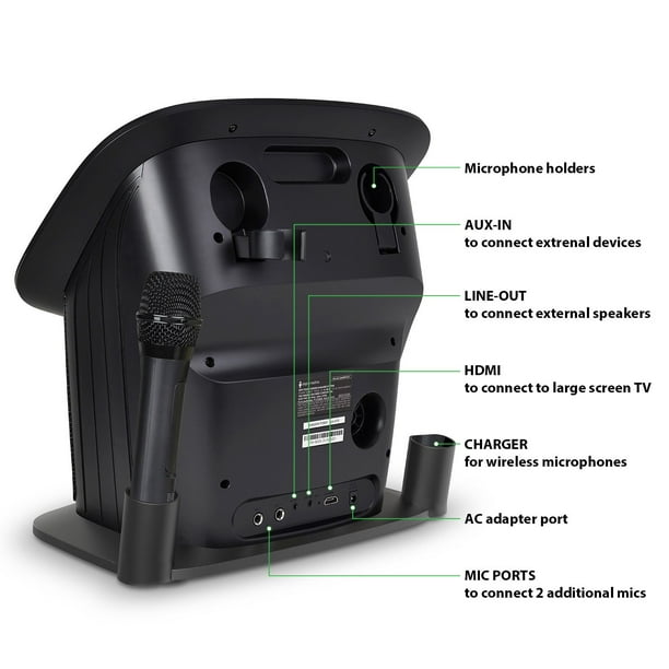 Singing Machine Pulse Karaoke-Premium Wi-Fi Karaoke System