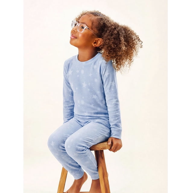 Member's Mark Girls 2-Pack Cozy Pajama Set