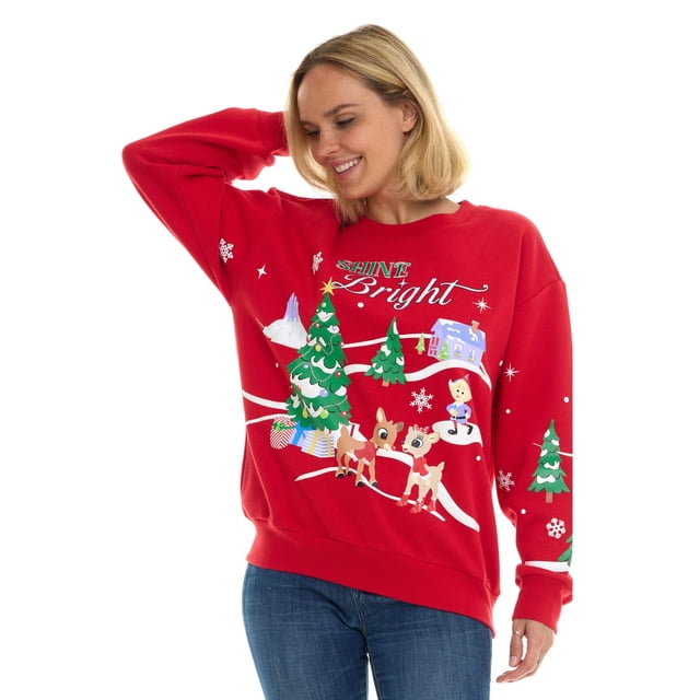 Women's Character Winter Scene Sweatshirt