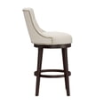 thumbnail image 6 of HH2 Home Halbrooke Wood Swivel Bar Stool or Counter Stool, 6 of 11