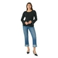 thumbnail image 5 of Edited by Hunter McGrady Women's Pearl Trim Sweater, 5 of 10
