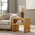 thumbnail image 1 of Member's Mark Burl Wood Side Table, 1 of 4