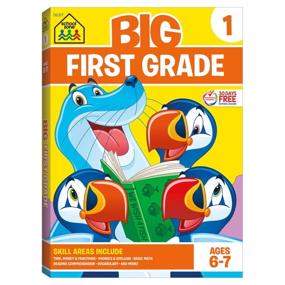 Big First Grade Workbook, Paperback
