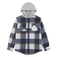 thumbnail image 4 of Levi's Boys Hooded Overshirt, 4 of 6