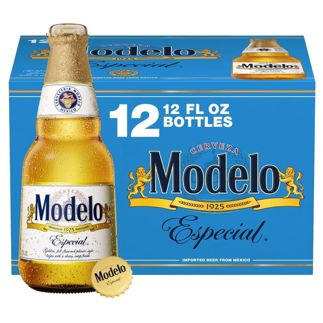 Modelo Especial Mexican Lager Beer, 12 fl. oz. bottle, 12 pk.