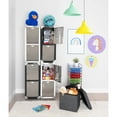 thumbnail image 14 of Seville Classics UltraHD 4-Door Stackable Locker Cabinets, 15" W x 18" D x 73.9" H, 14 of 14