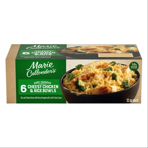 Marie Callender's Cheesy Chicken & Rice Bowls, Frozen, 12 oz., 6 ct.