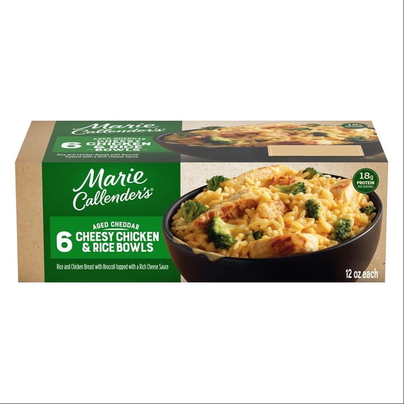 Marie Callender's Cheesy Chicken & Rice Bowls, Frozen, 12 oz., 6 ct.