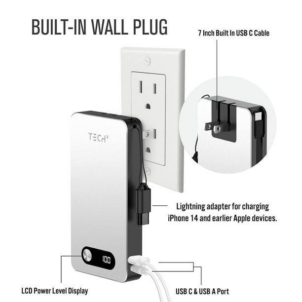 Tech Squared 10K mAh Power Bank