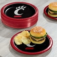 thumbnail image 3 of Collegiate Round Paper Plates, 10", 85 ct., Choose Your Team, 3 of 6