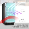 thumbnail image 4 of Lanbo 15 Inch Wine Cooler Fridge, 4 of 15