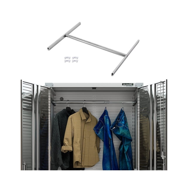 Seville Classics UltraHD Expandable Garment Hanging Rod, Multiple Sizes