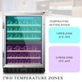 thumbnail image 7 of Lanbo 24 Inch 51 Bottle Wine Cooler Fridge, 7 of 15