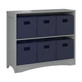 thumbnail image 1 of RiverRidge Horizontal Bookcase with 6 Bins, Assorted Shelf and Bin Colors, 1 of 6