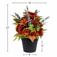 thumbnail image 5 of Artificial 32" Urn Filler in Black Grower's Pot, Assorted Colors, 5 of 5