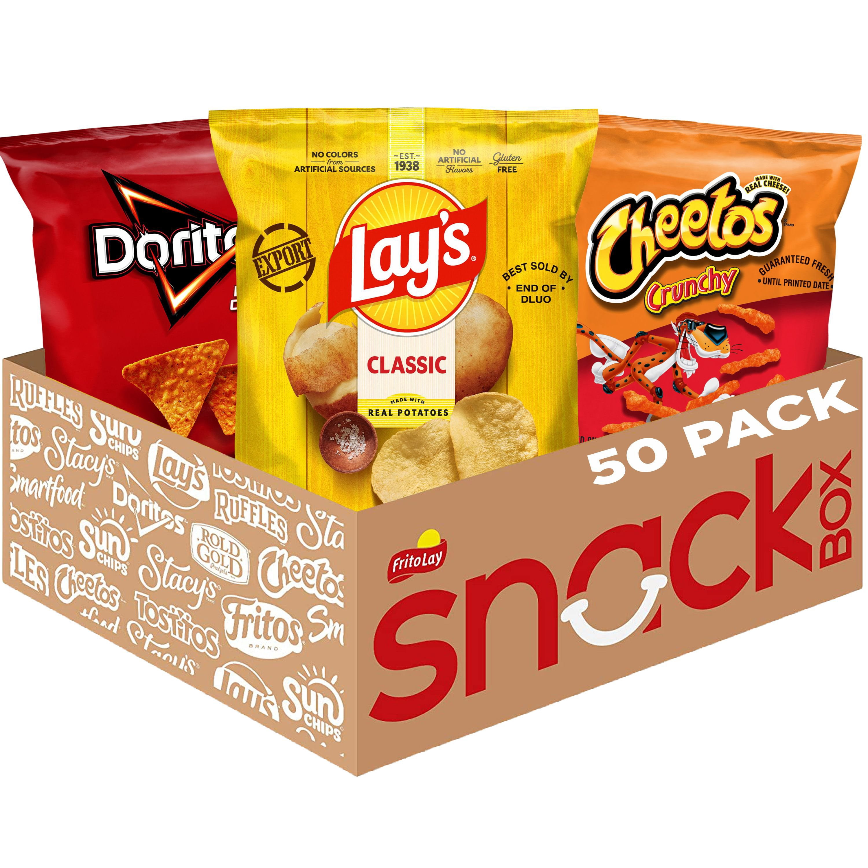 Frito-Lay Favorites Mix Chips & Snacks, Variety Pack, 50 pk.
