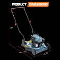thumbnail image 7 of SENIX 20" 144cc 4-Cycle Gas Push Lawn Mower with Side Discharge, 7 of 11