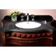 thumbnail image 3 of OVE Decors Buckingham 36 in W x 21 in D Dark Cherry Single Sink Bathroom Vanity with Black Granite Countertop, 3 of 4
