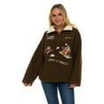 thumbnail image 6 of Women's Character Winter Sherpa Quarter-Zip Pullover, 6 of 13