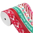 thumbnail image 1 of Member's Mark Premium Wired Holiday Ribbon, 6 pk., Assorted Colors, 1 of 4