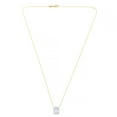 thumbnail image 2 of Lab Created Gemstone Necklace in 14K Yellow Gold, 2 of 9