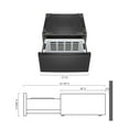 thumbnail image 4 of LG 27 in. Pedestal with Storage Drawer, 4 of 10
