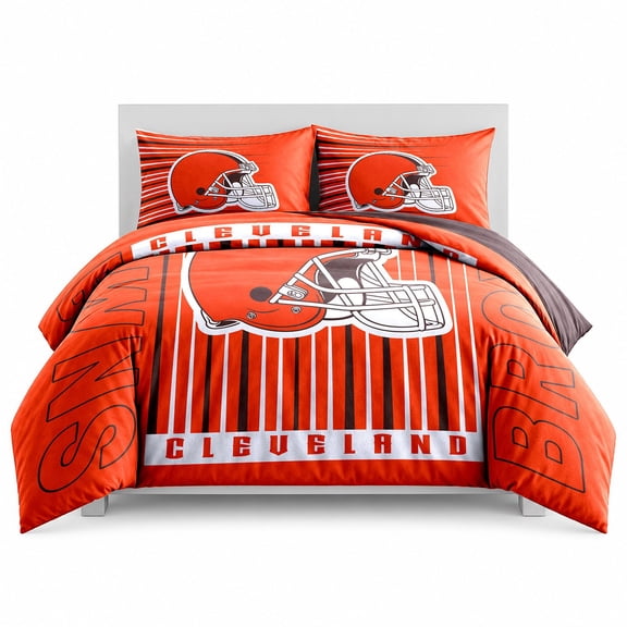 Logo Brands Cleveland Browns Comforter Set