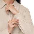 thumbnail image 8 of Gap Women's Linen Blend Button-Down Shirt, 8 of 10
