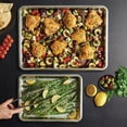 thumbnail image 7 of Nordic Ware Simply Stainless Half Sheet & Quarter Sheet Set, 7 of 8