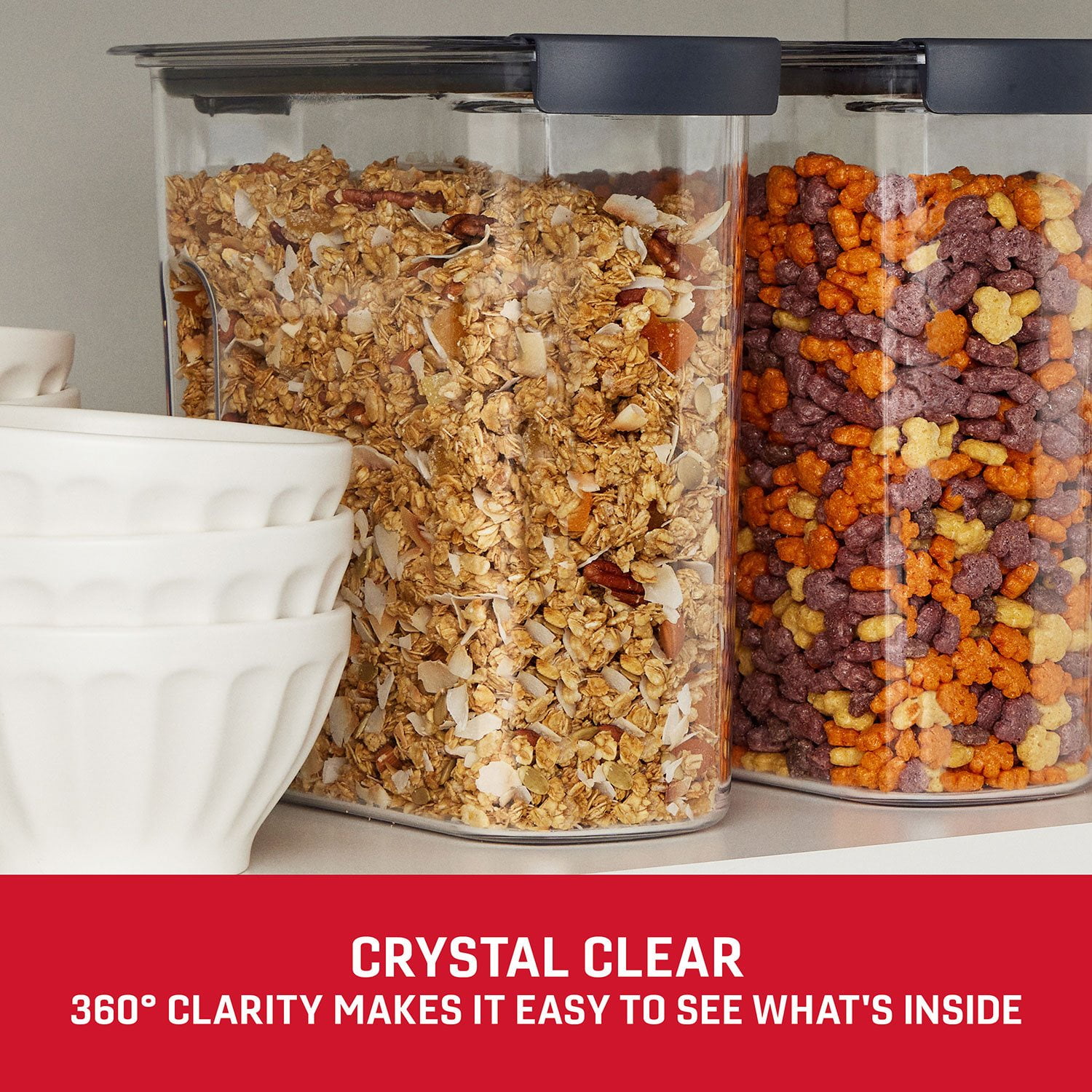 Rubbermaid Brilliance Cereal Pantry Storage - Thumbnail 5