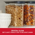 thumbnail image 5 of Rubbermaid Brilliance 2-Pack Cereal Pantry Storage, 18-Cup, 5 of 6