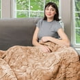 thumbnail image 2 of HGTV Triple Layer Jacquard Autumn Bliss Throw Blanket 60"x70", 2 of 6