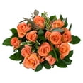 thumbnail image 2 of Member's Mark Roses and Greenery Vase Arrangement, choose color and stem count, 2 of 4