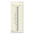 thumbnail image 4 of Tops - Acroprint, Cincinnati, Lathem, Simplex, Stromberg Time Card 3-1/2" x 9" - 500/Box, 4 of 4