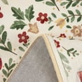 thumbnail image 4 of Frosty Bells Yale Haven Washable Recycled Holiday Area Rug, Assorted Sizes & Designs, 4 of 5