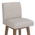 thumbnail image 17 of HH2 Home Parson Wood Adjustable Height Swivel Bar Stool, 17 of 20
