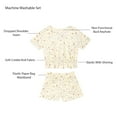 thumbnail image 4 of Member's Mark Toddler Girls 2-Piece Crinkle Knit Playwear Set, 4 of 7