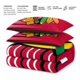 thumbnail image 4 of Logo Brands Chicago Blackhawks Comforter Set, 4 of 4