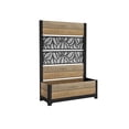 thumbnail image 2 of Keter Signature Collection 43" x 61" Resin Tulip Privacy Screen Planter, 2 of 12
