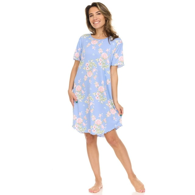 Flora Nikrooz 2-Piece Sleep Dress and Robe Set