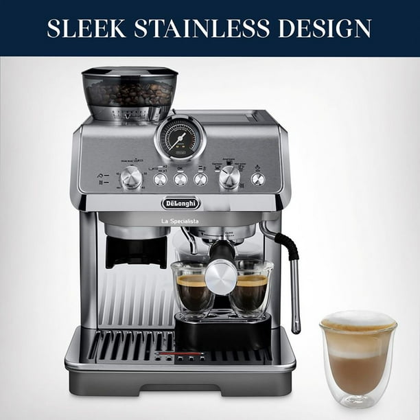 De'Longhi La Specialista Arte Stainless Steel Espresso Machine