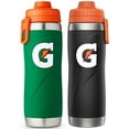 thumbnail image 1 of Gatorade 26oz. Stainless Steel Insulated Water Bottle, 2 pack, 1 of 8