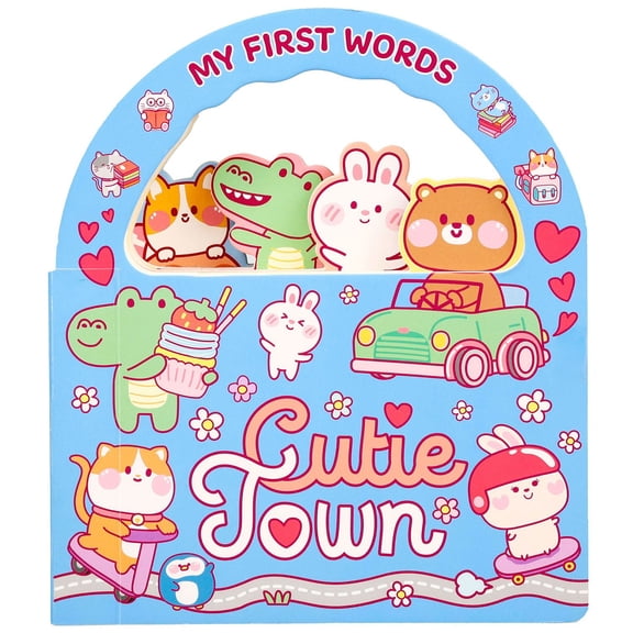 My First Words Cutie Town, Board Book
