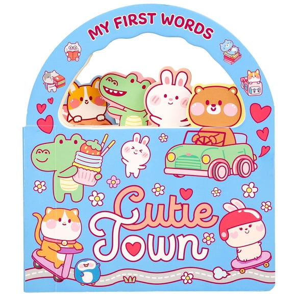 My First Words Cutie Town, Board Book
