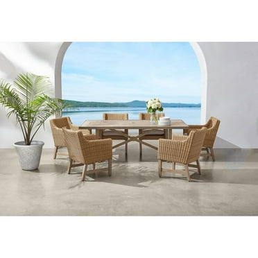 Member's Mark Breck Dining Set with Sunbrella Fabric, 7pc