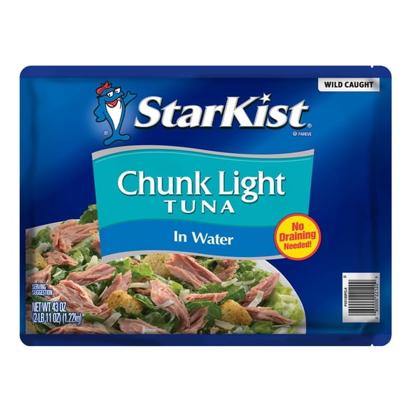 StarKist Chunk Light Tuna in Water, 43 oz.