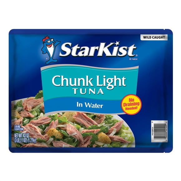 StarKist Chunk Light Tuna in Water, 43 oz.