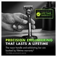 thumbnail image 3 of GilletteLabs Men's Razor with Exfoliating Bar, 1 Handle, 7 Refills, 1 Premium Magnetic Stand, 3 of 6