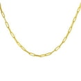 thumbnail image 1 of Baby Paperclip Chain Necklace in 14K Gold, 1 of 3